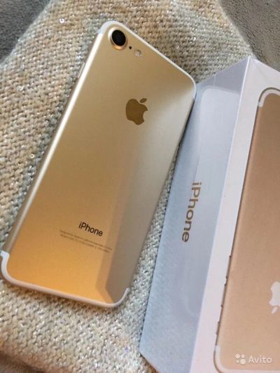 Лот: 13934844. Фото: 1. iPhone 7 32gb gold. Смартфоны