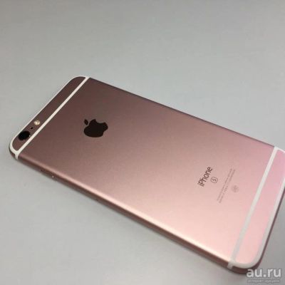 Лот: 13802871. Фото: 1. iPhone 6S 32GB rose gold+стекло... Смартфоны