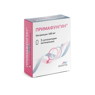 Лот: 24562679. Фото: 1. Примафунгин 100 мг суппозитории... Лекарства