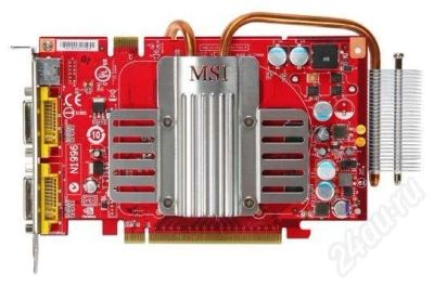 Лот: 678621. Фото: 1. MSI Geforce 8600 GT <675 Mhz DDR-3... Видеокарты