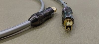 Лот: 25225652. Фото: 1. Кабель оптический гибкий SPDIF... Шнуры, кабели, разъёмы