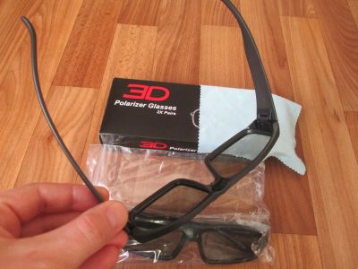 Лот: 7059776. Фото: 1. Очки 3d polaris glasses 2x pairs... 3D-очки