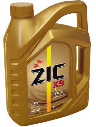 Лот: 20073436. Фото: 1. ZIC NEW X9 LS 5w30 SN/CF, C3 4... Масла, жидкости