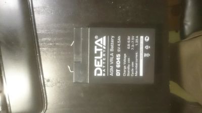 Лот: 7897557. Фото: 1. Аккумулятор Delta AGM VRLA DT... Аккумуляторы