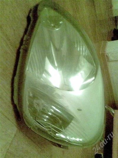 Лот: 1248163. Фото: 1. Фары toyota vitz/yaris, с капельками... Оптика и освещение
