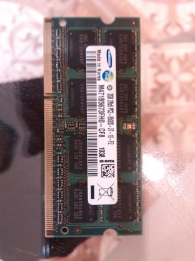 Лот: 4940574. Фото: 1. Samsung 2GB DDR3 pc8500s-07-10-f2. Оперативная память
