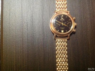 Лот: 8897914. Фото: 1. Продам золотые часы с браслетом... Драгоценные наручные часы