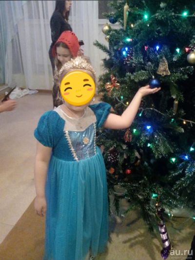 Лот: 15140155. Фото: 1. платье эльзы. Детские карнавальные, праздничные костюмы