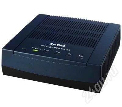 Лот: 272099. Фото: 1. ZyXEL P660RU2 EE. Проводные модемы