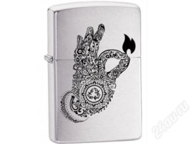 Лот: 2527987. Фото: 1. Zippo Henna print [original/USA... Подарки на 23 февраля