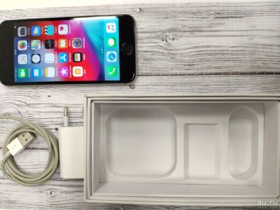 Лот: 13744375. Фото: 1. Телефон Apple iPhone 6 64Gb Silver... Смартфоны