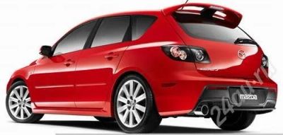 Лот: 251870. Фото: 1. спойлер Mazda 3/MPS. Детали тюнинга
