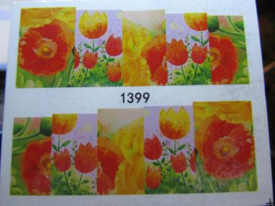 Лот: 6506554. Фото: 1. Наклейки на ногти 3d ( слайдер-дизайн... Украшения, дизайн ногтей