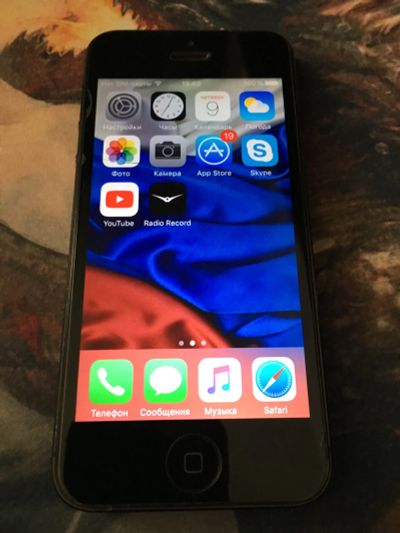 Лот: 11920091. Фото: 1. Apple iPhone 5 32GB Blakc. Смартфоны