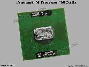 Лот: 8187332. Фото: 1. Intel® Pentium® M Processor 760... Процессоры