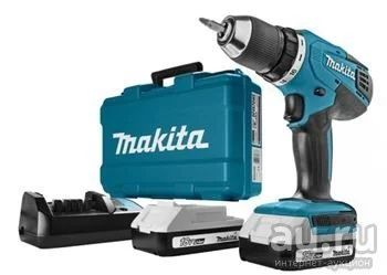 Лот: 13526508. Фото: 1. Аккум.дрель Makita DF457 DWLE... Электроинструмент