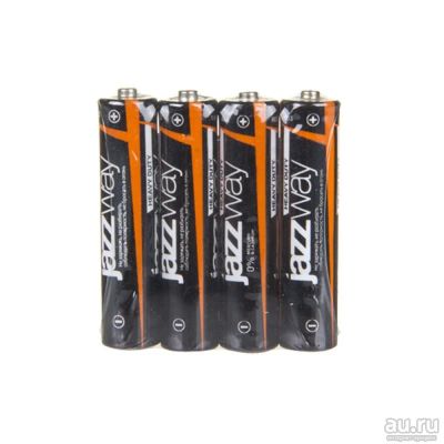 Лот: 16479172. Фото: 1. Батарейки R03 AAA shrink-4 Heavy... Батарейки, аккумуляторы, элементы питания