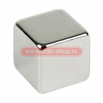 Лот: 15766015. Фото: 1. Неодимовый магнит куб, 8*8*8мм... Магниты