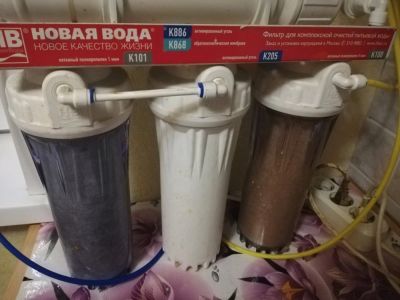 Лот: 14025877. Фото: 1. Фильтр для воды "Новая вода". Водоочистка, фильтры для воды