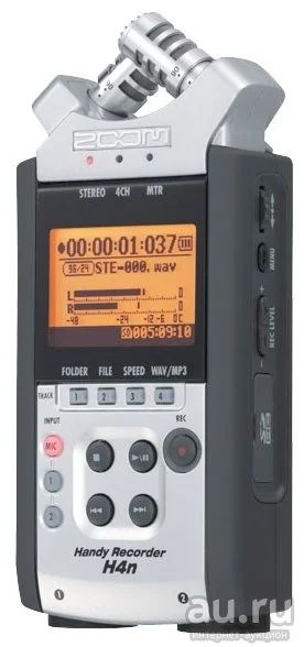 Лот: 8227703. Фото: 1. Zoom H4n Handy Recorder + ветрозащита... Студийные микрофоны, радиомикрофоны и радиосистемы