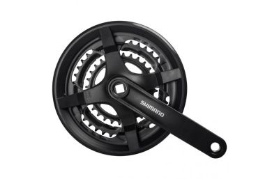 Лот: 13423927. Фото: 1. Шатуны Shimano Tourney, FC-TY-301... Запчасти