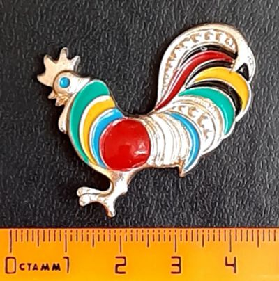 Лот: 25551259. Фото: 1. значок/брошь "Петушок". Сувенирные
