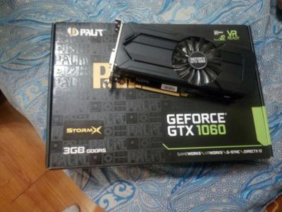 Лот: 10015450. Фото: 1. Palit GTX 1060 3GB. Видеокарты