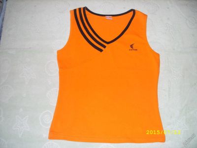 Лот: 5954739. Фото: 1. футболка женская 42 р-р оранжевая. Футболки, топы и майки