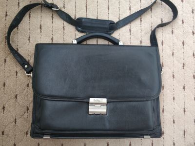 Лот: 13368453. Фото: 1. Мужской кожаный портфель Rockfeld. Портфели, ранцы