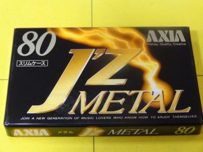Лот: 12156917. Фото: 1. Аудиокассета Axia (fuji) J'z metal... Кассетные деки, магнитофоны