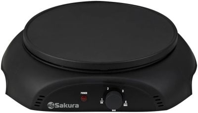 Лот: 4057213. Фото: 1. Блинница Sakura 1000Вт SA-7407. Кухонная
