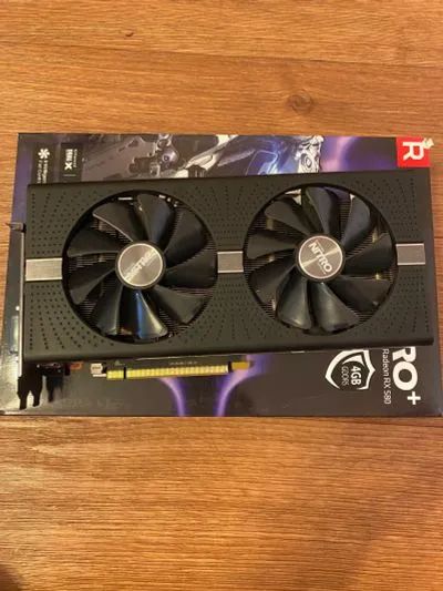 Лот: 25021767. Фото: 1. Rx 580 sapphire nitro+. Видеокарты