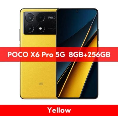 Лот: 21579946. Фото: 1. NEW Xiaomi Poco X6 Pro 8/256 желтый. Смартфоны