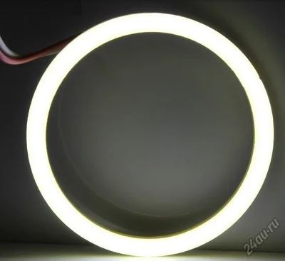 Лот: 5801258. Фото: 1. Кольцо светодиодное COB 115 мм... Детали тюнинга