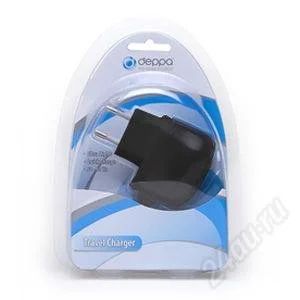 Лот: 2410261. Фото: 1. miniUSB - СЗУ Deppa, 1000 mA -... Электроприборы для автомобиля