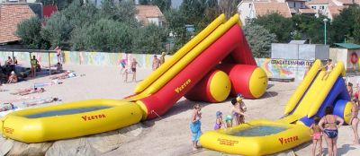 Лот: 4110502. Фото: 1. Аттракцион детский надувной-Водная... Другое (оборудование)