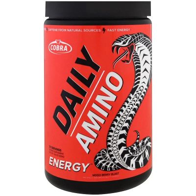 Лот: 11584309. Фото: 1. Daily Amino energy, 255гр CobraLabs... Спортивное питание, витамины