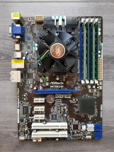 Лот: 17489607. Фото: 1. Комплект на базе LGA 1155: Intel... Комплекты запчастей