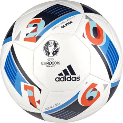 Лот: 7786054. Фото: 1. Футбольный мяч EURO 2016 match... Мячи, ракетки, шайбы, клюшки