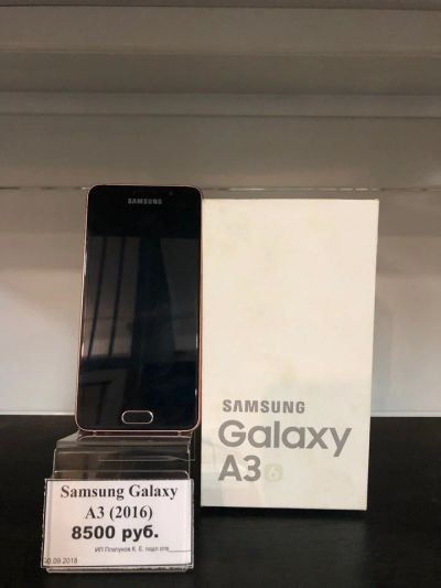 Лот: 12277131. Фото: 1. Samsung Galaxy A3 2016 (0108-03... Смартфоны