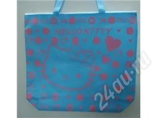 Лот: 205835. Фото: 1. Сумка Hello kitty. Голубая. Новая... Сумки