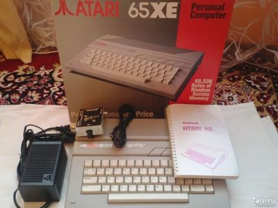 Лот: 8386141. Фото: 1. Atari 65XE ntsc-U абсолютно новый... Компьютеры в сборе