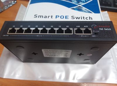 Лот: 17885902. Фото: 1. tscam.poe PoE switch коммутатор... Коммутаторы