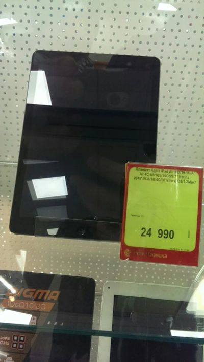 Лот: 4536857. Фото: 1. ipad air 16gb wifi 4g black НОВЫЙ. Планшеты