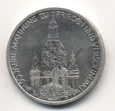 Лот: 5343587. Фото: 1. 10 марок 1995 J, 50 лет в мире... Германия и Австрия