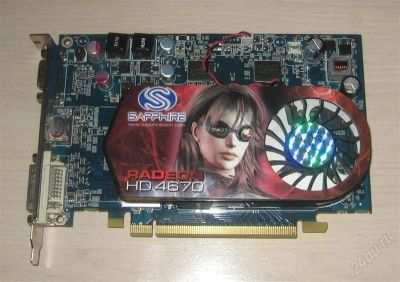 Лот: 1072972. Фото: 1. Sapphire Radeon HD 4670 512Mb... Видеокарты