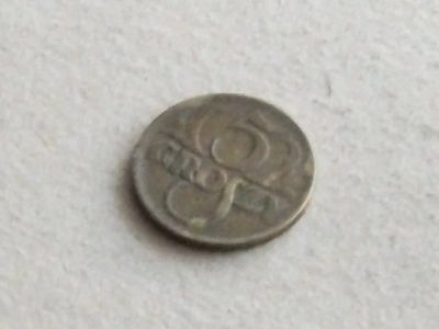 Лот: 18450190. Фото: 1. Монета 5 грош пять Польша 1923... Европа