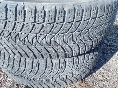 Лот: 20314210. Фото: 1. Пара шин Michelin X-Ice North... Шины