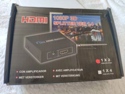 Лот: 18658223. Фото: 1. HDMI сплиттер. Шлейфы, кабели, переходники