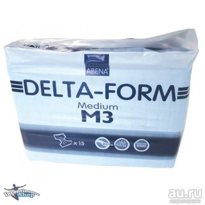 Лот: 8117896. Фото: 1. Памперсы Delta-Form M3. Реабилитация, уход за больными